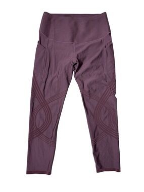 Fanka women’s medium maroon body sculpt leggings compression recovery reversible